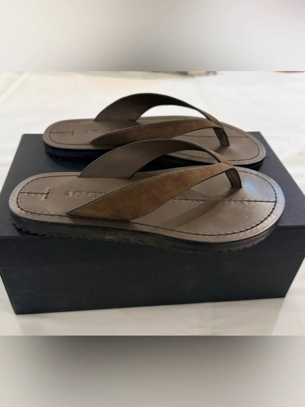 A.Emery Flora Suede Sandals